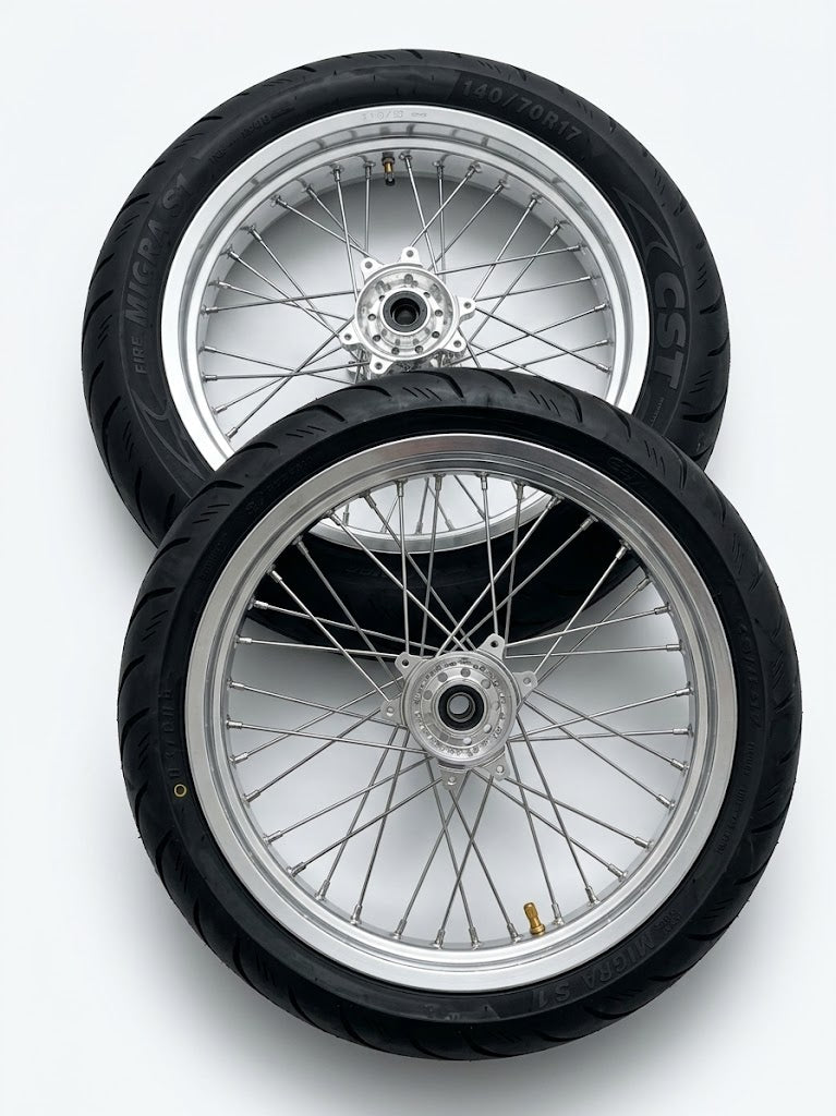 ULTRA-BEE CHROME WHEEL SET