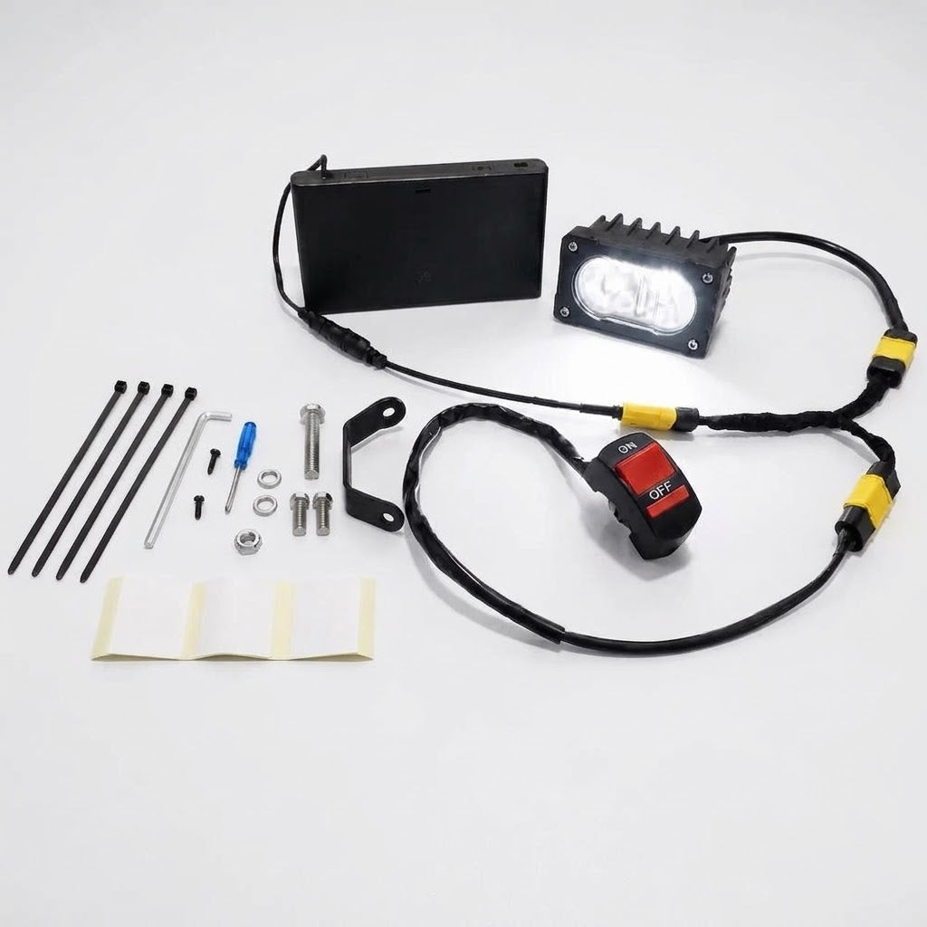 BATTERY POWERED BAJA LIGHT FOR ANY BIKE V2