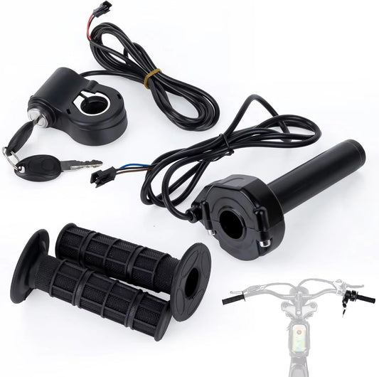 RIDSTAR Q20 FULL TWIST THROTTLE WITH KEY IGNITION