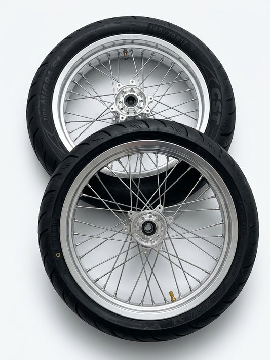ULTRA-BEE CHROME WHEEL SET